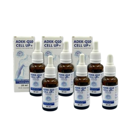 Pakiet Premium 6 sztuk ADEK + Q10 Cell Up+
