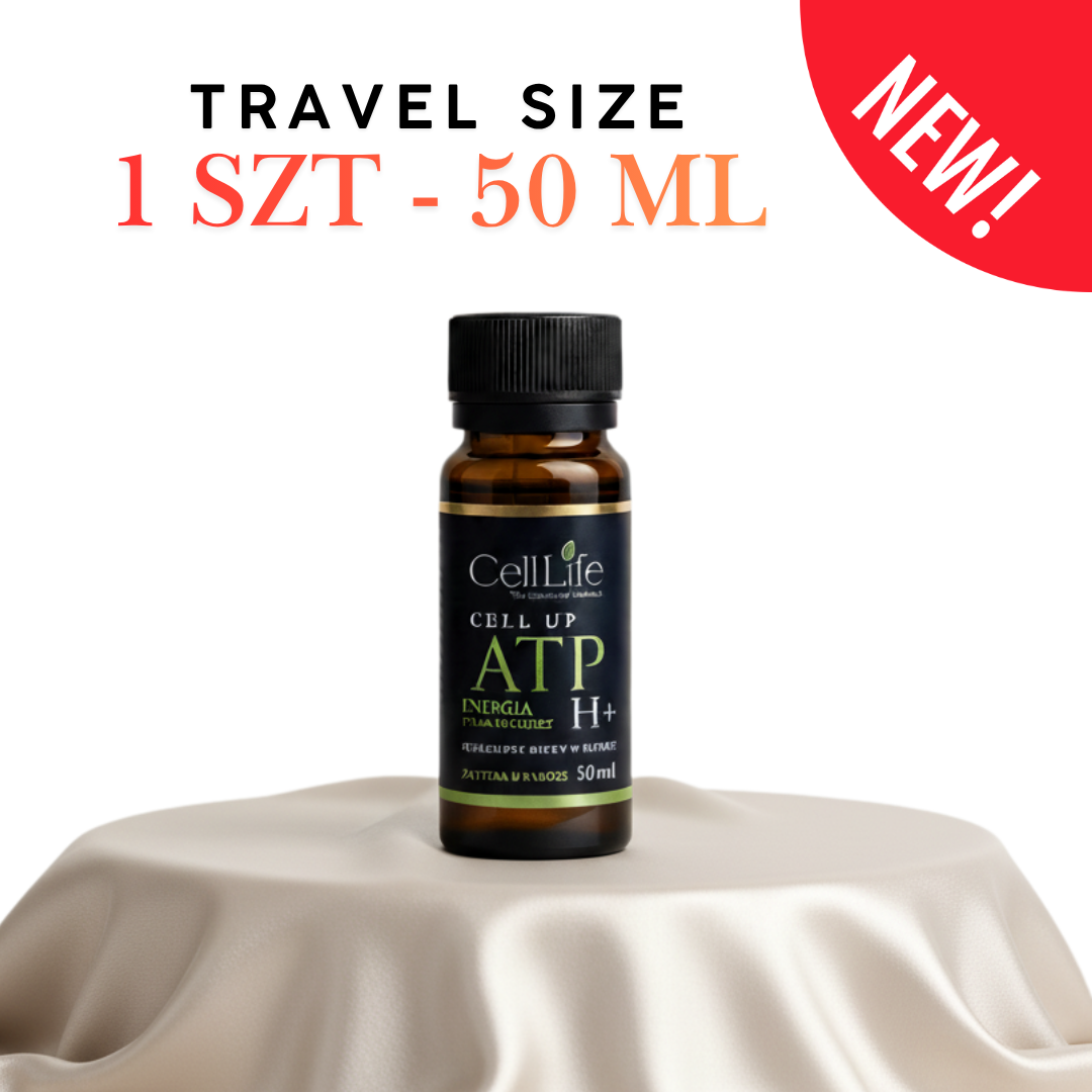 POBUDŹ MITOCHONDRIA - 1 buteleczka Cell Up ATP H+ 50ml - suplement diety