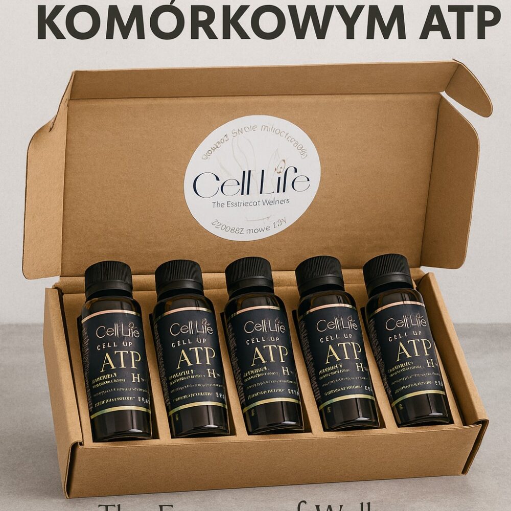 POBUDŹ MITOCHONDRIA - Zestaw Cell Up ATP H+  5 x 50ml - suplement diety
